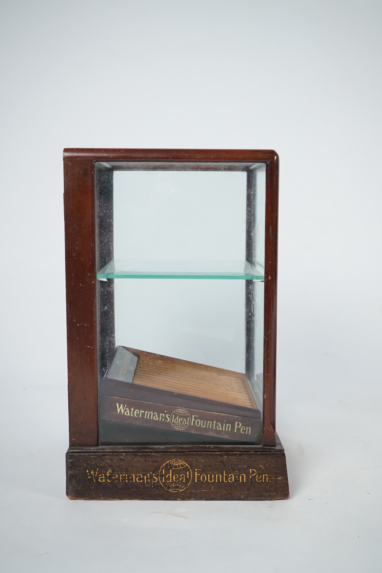 A Watermans ideal fountain pen retailer’s cabinet 41cm high x 27cm wide